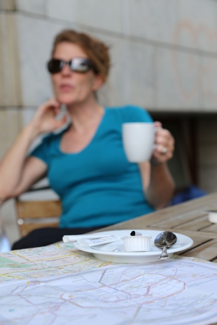 A map and some coffee is all you need...